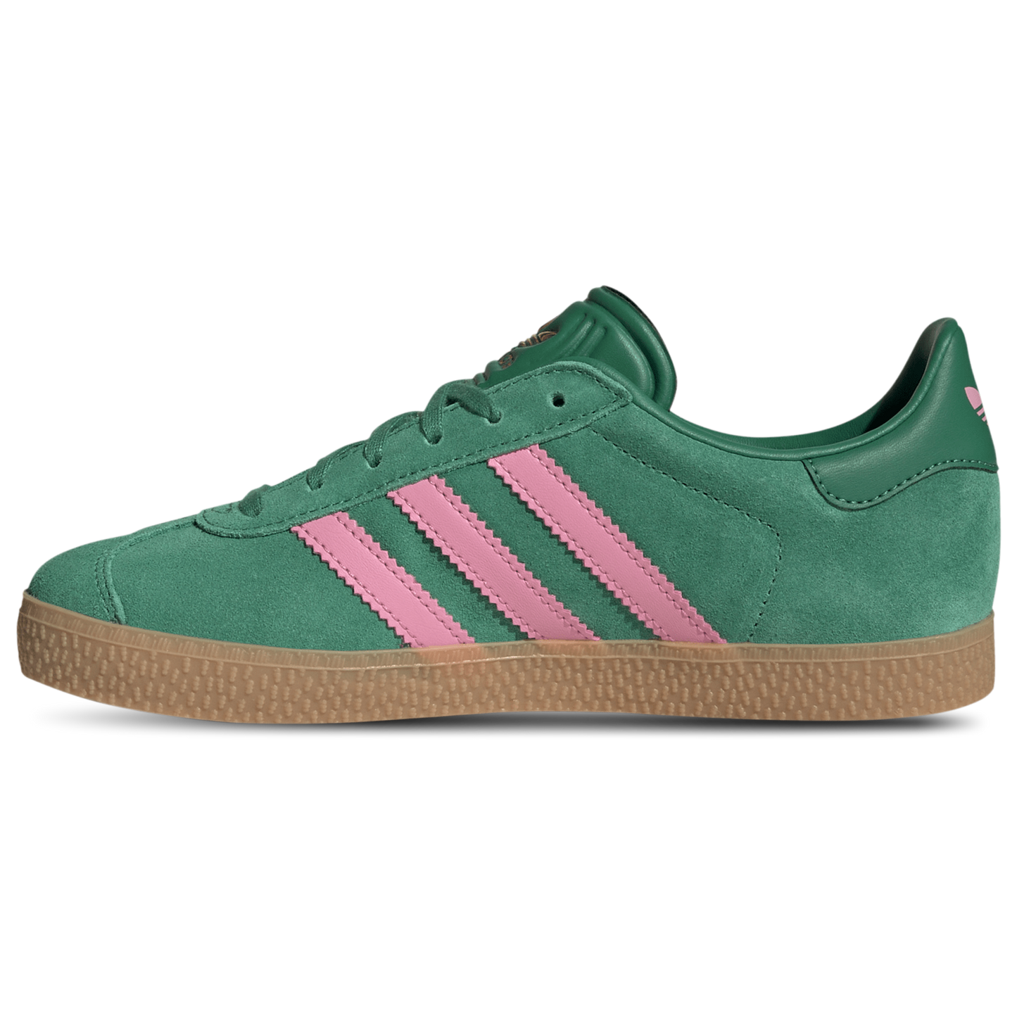 Youth adidas Gazelle Bold - Green/Pink