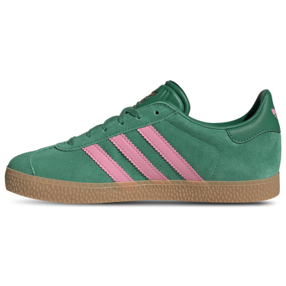 Youth adidas Gazelle Bold - Green/Pink