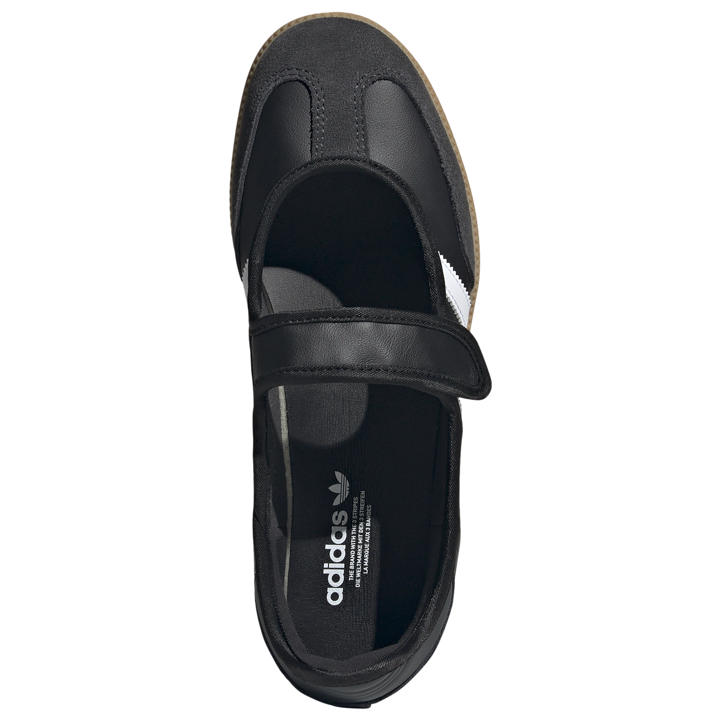 [JQ6445] Womens adidas Samba Jane 'Black White Gum'