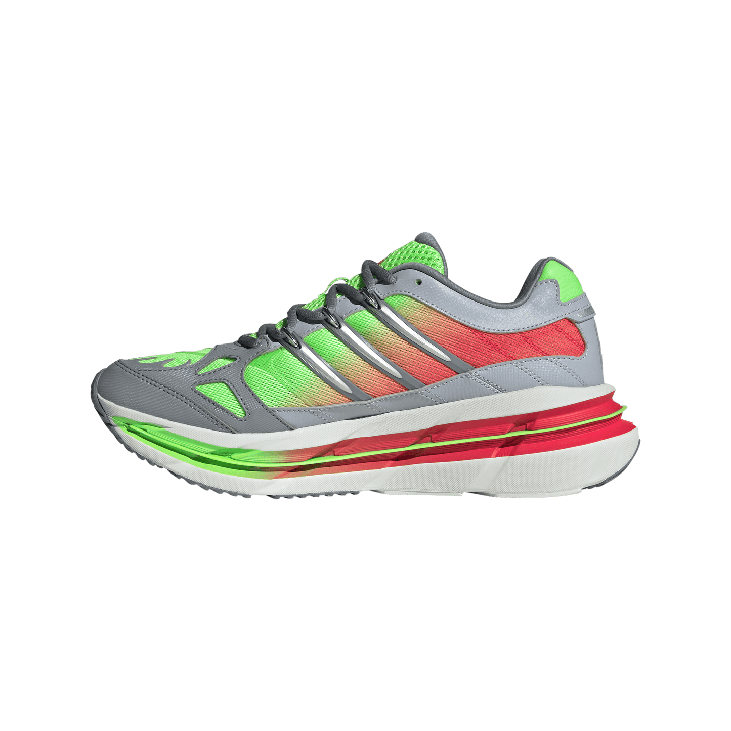 [jq6796] Mens Adidas Adistar Hrmy 'lime Grey Solar Red'