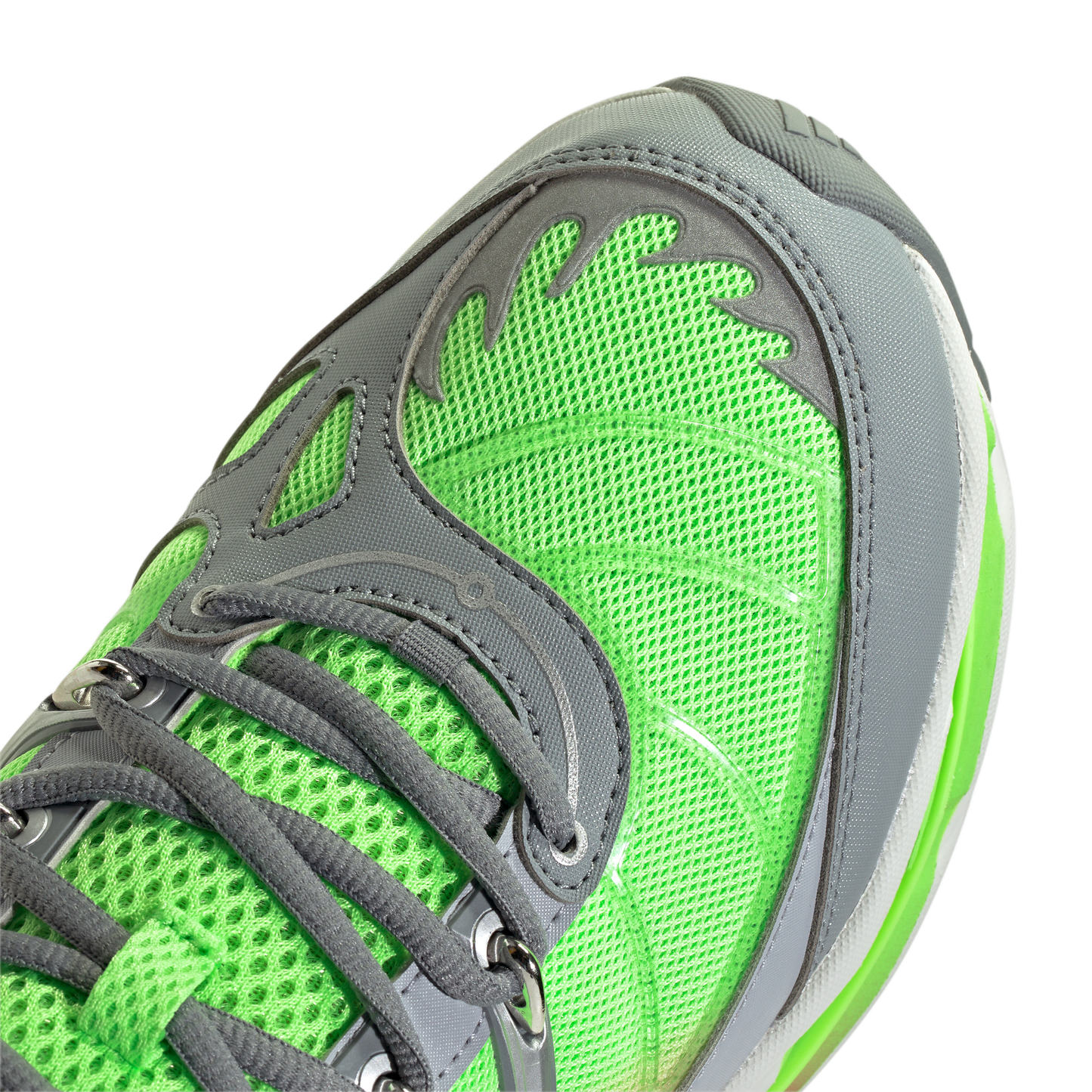 [jq6796] Mens Adidas Adistar Hrmy 'lime Grey Solar Red'