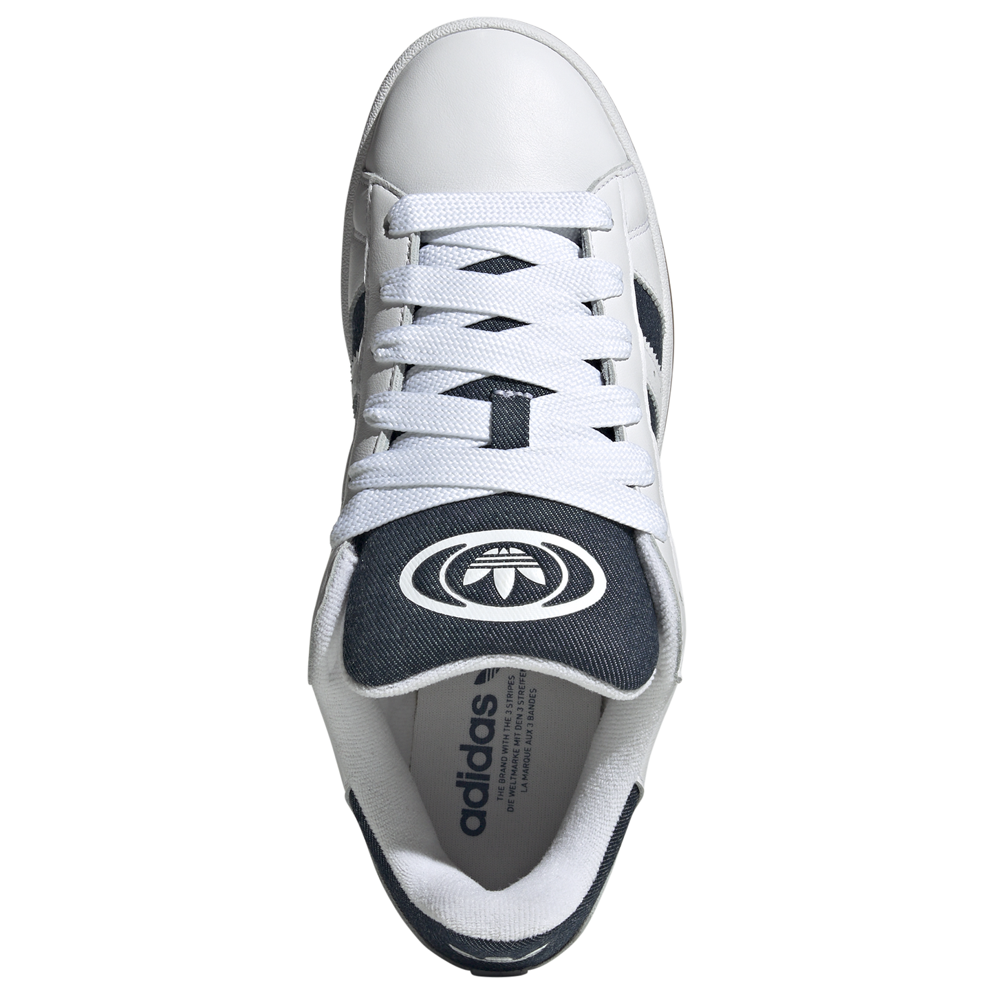 [jq7439] Mens adidas Campus 00s 'cloud White Denim'