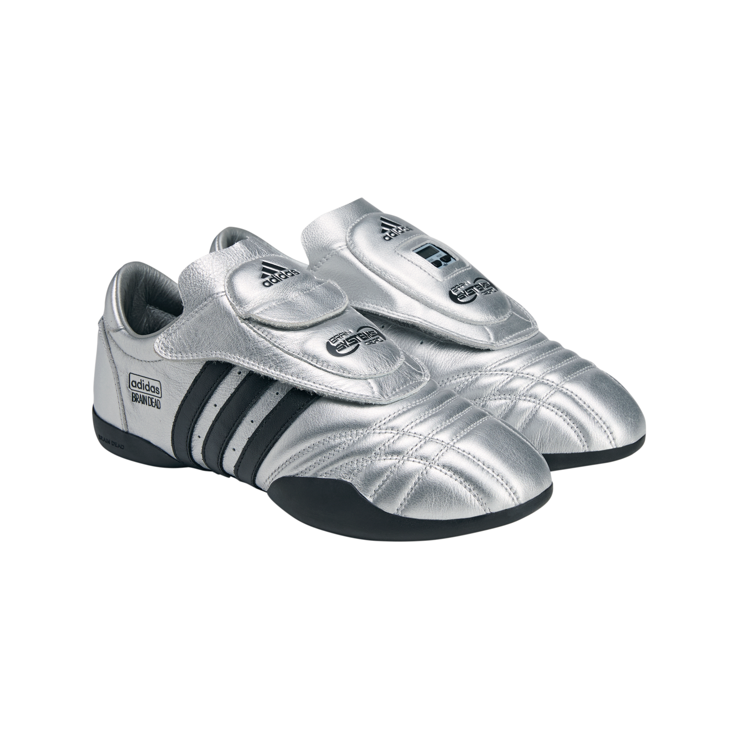 [jq9215] Mens Adidas Techwondo 'brain Dead Metallic Silver'