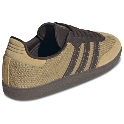 [jr0884] Mens adidas Samba OG 'golden Beige Dark Brown'