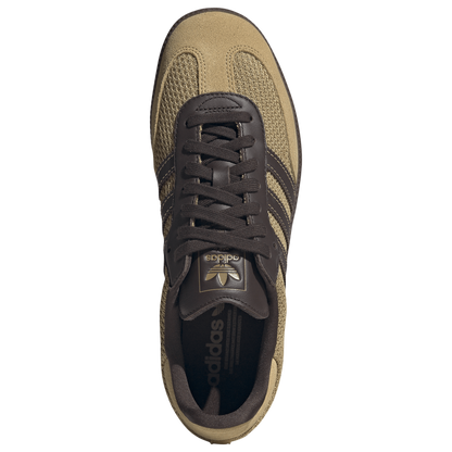 [jr0884] Mens adidas Samba OG 'golden Beige Dark Brown'