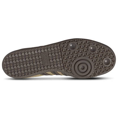 [jr0884] Mens adidas Samba OG 'golden Beige Dark Brown'