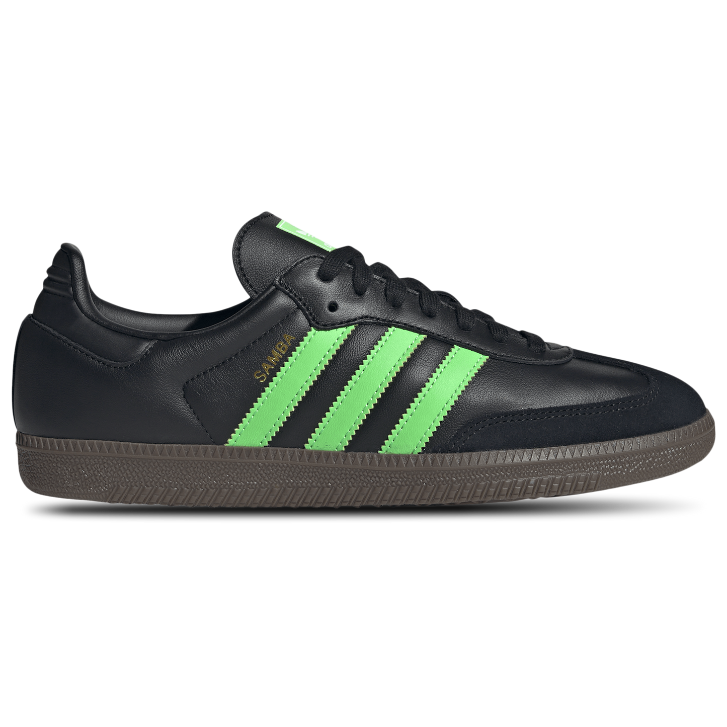 adidas Men's Samba Og 'Black Screaming Green'
