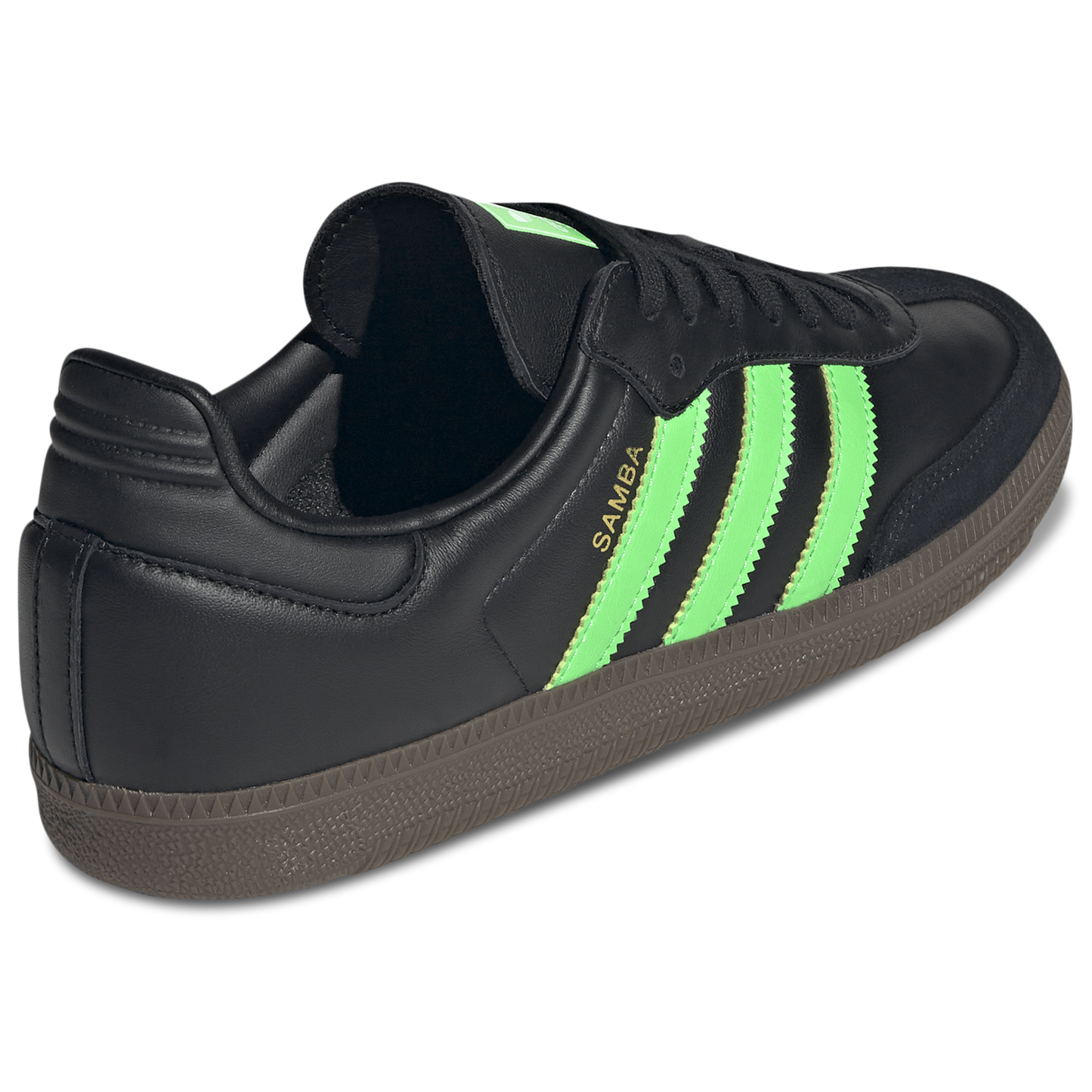 adidas Men's Samba Og 'Black Screaming Green'