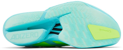 [JR1251] Mens adidas Adizero Adios Pro 4 'Flash Aqua Lucid Lemon'