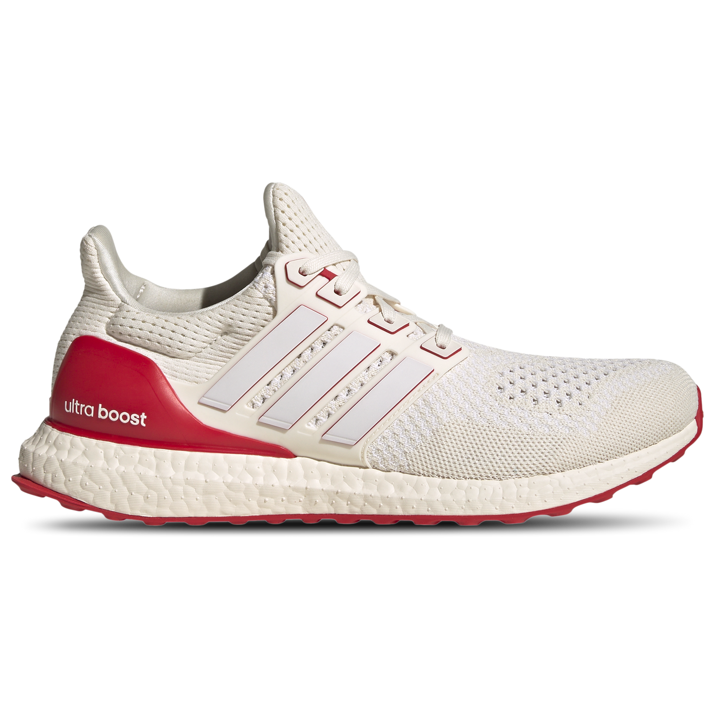 [jr3149] Mens Adidas Ultraboost 1.0 'chalk White Scarlet'