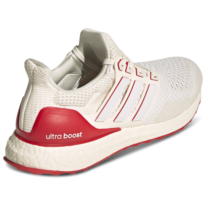 [jr3149] Mens Adidas Ultraboost 1.0 'chalk White Scarlet'