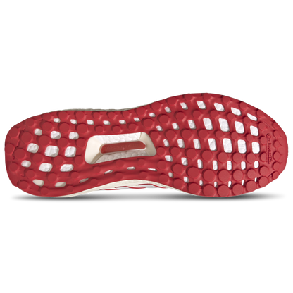 [jr3149] Mens Adidas Ultraboost 1.0 'chalk White Scarlet'