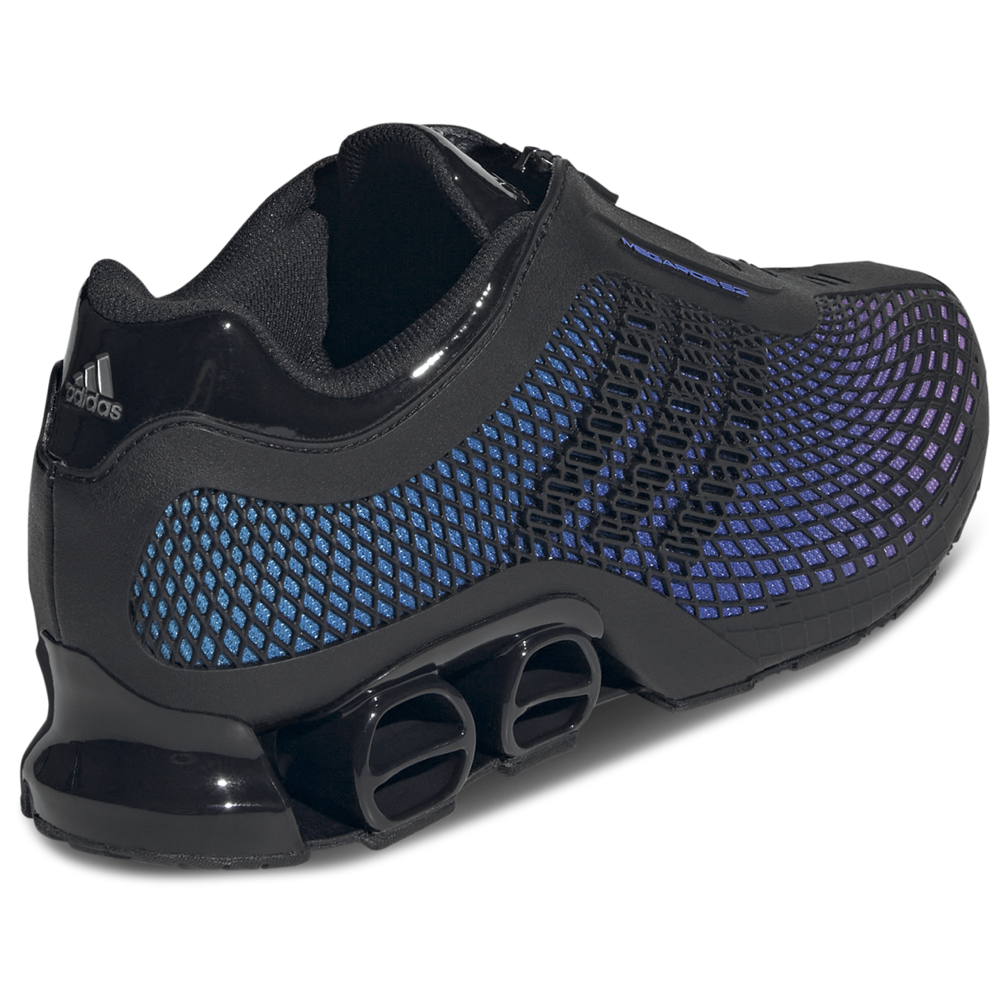 adidas Men's Megaride S2 'Black Hi-Res Blue'