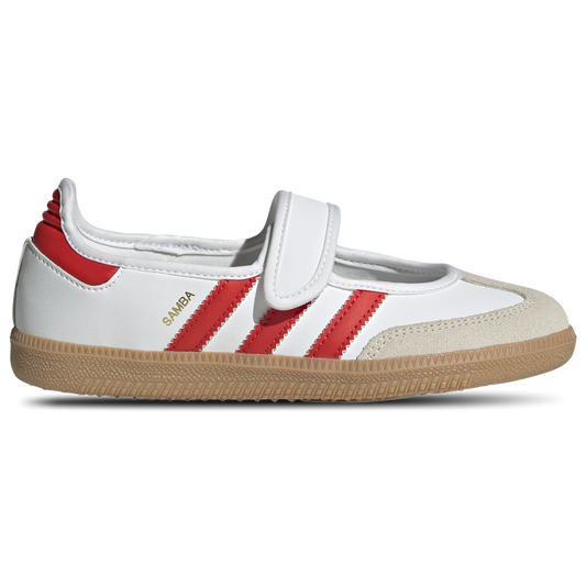 adidas Youth Originals Samba Jane 'White Red Gum'
