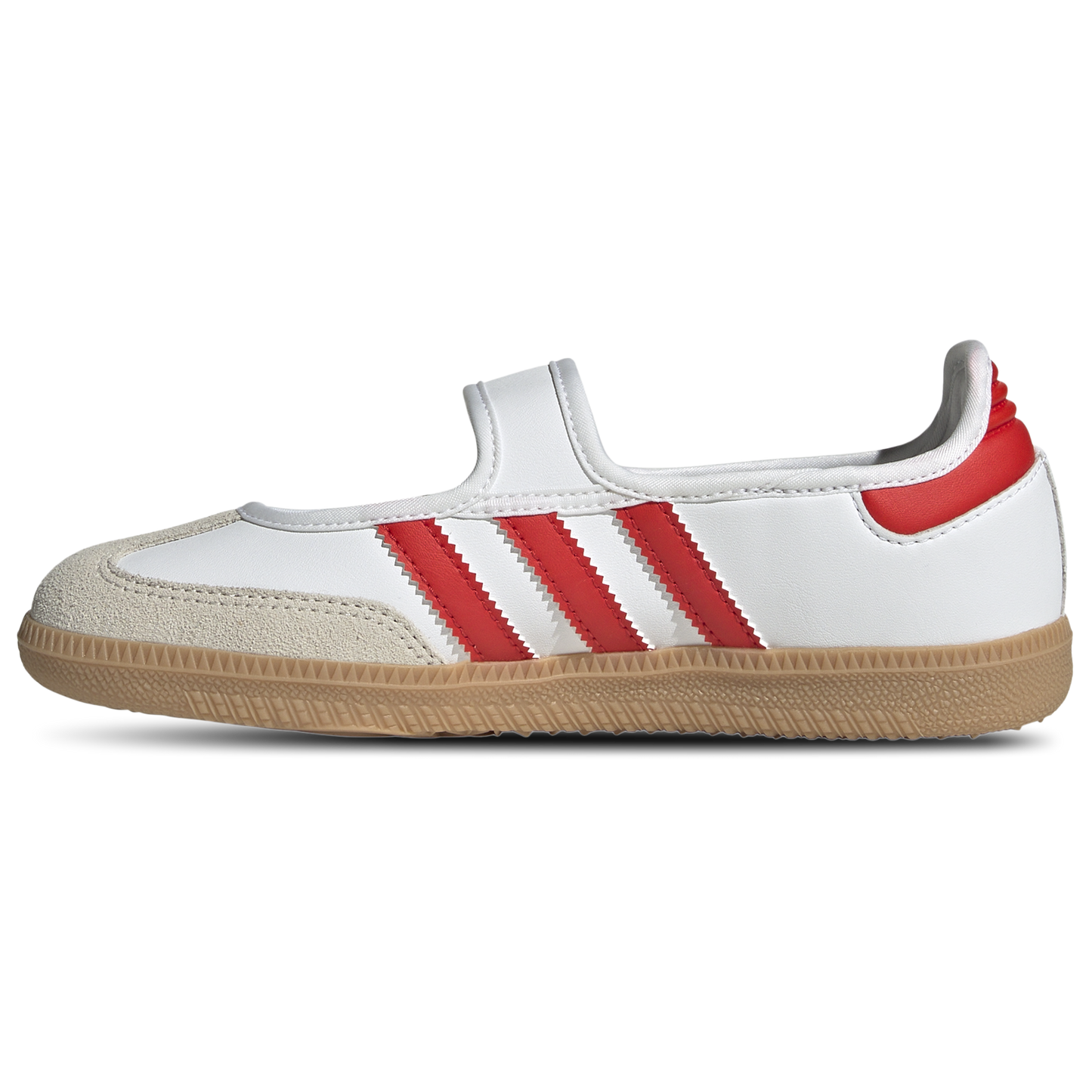 [JR7435] Youth adidas Originals Samba Jane 'White Red Gum'