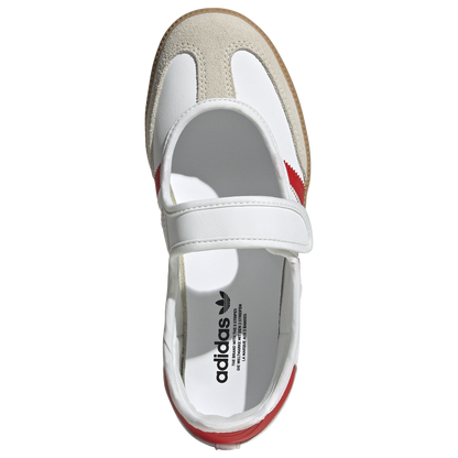 [JR7435] Youth adidas Originals Samba Jane 'White Red Gum'