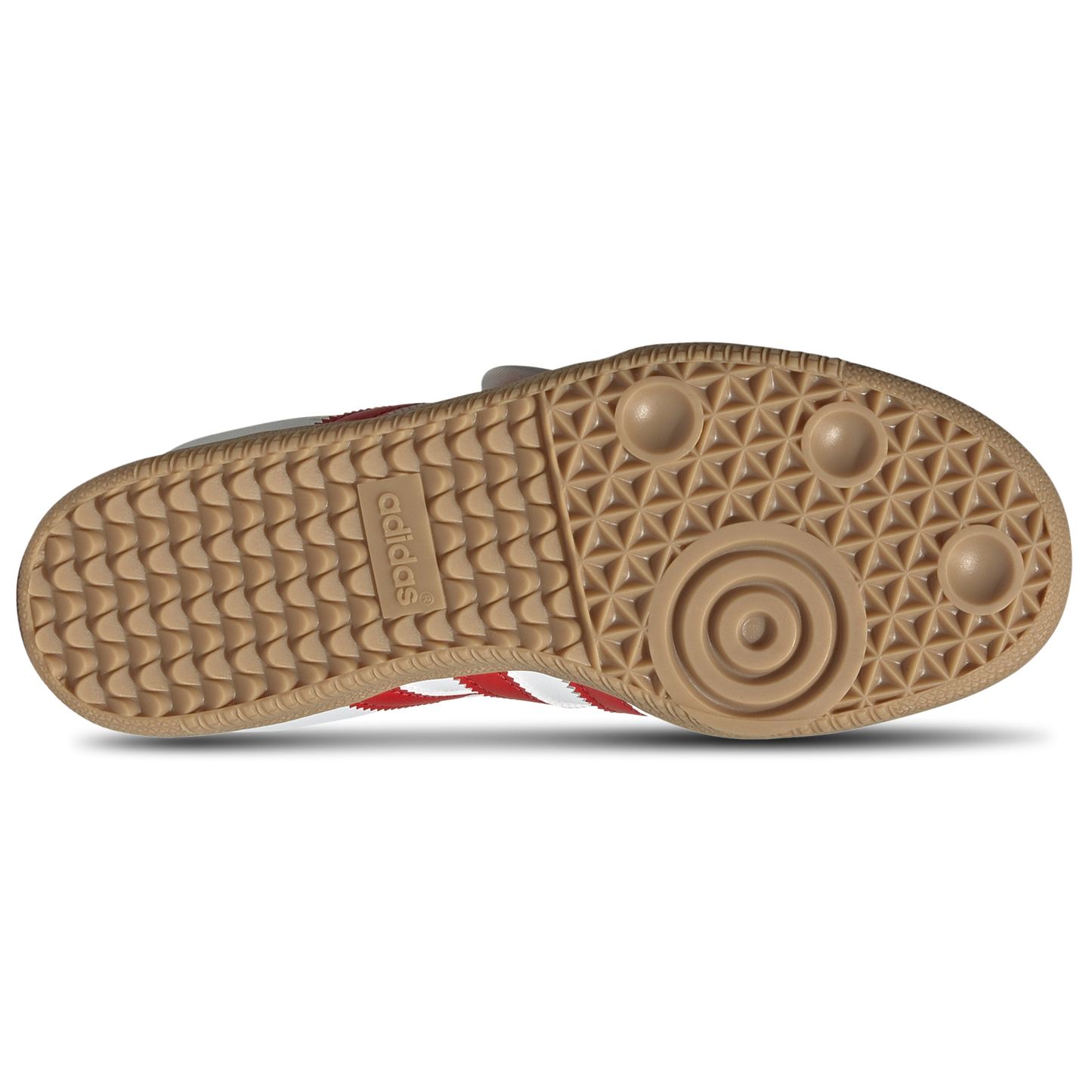 [JR7435] Youth adidas Originals Samba Jane 'White Red Gum'