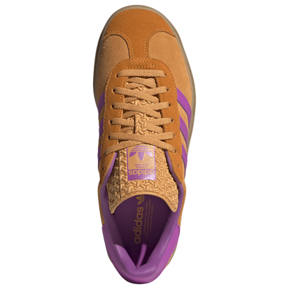 [JS3895] Womens adidas Gazelle Bold 'Flash Orange'