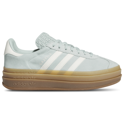 [JS3902] Womens adidas Gazelle Bold ‘Ash Green'