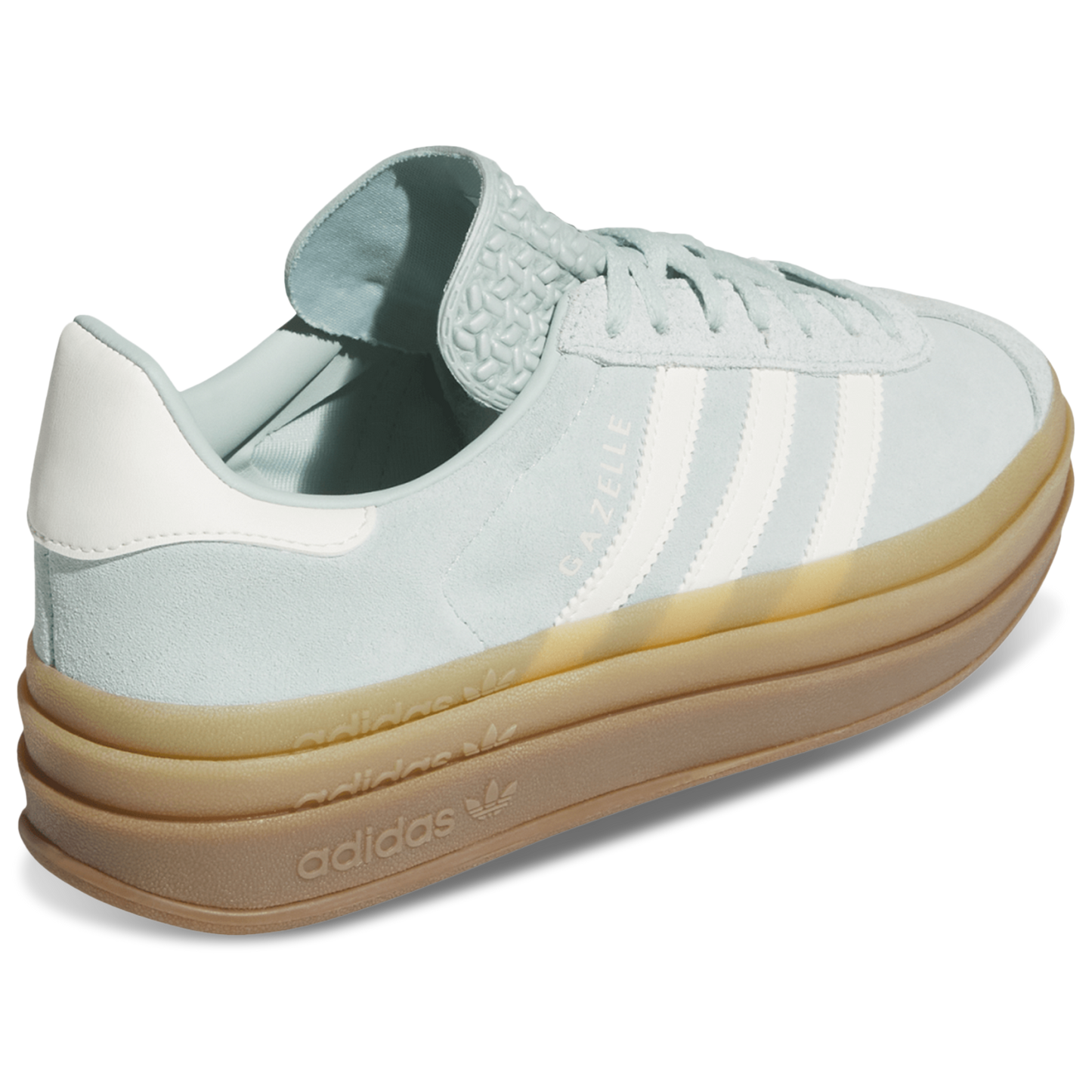[JS3902] Womens adidas Gazelle Bold ‘Ash Green'