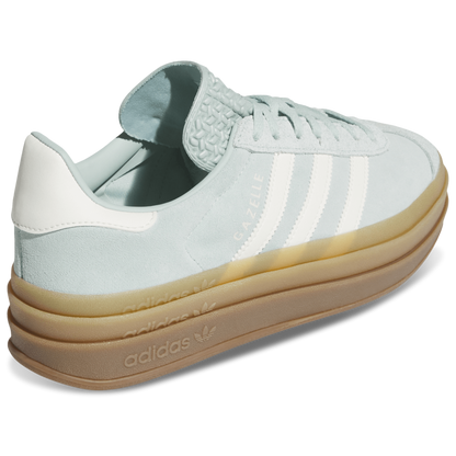 [JS3902] Womens adidas Gazelle Bold ‘Ash Green'