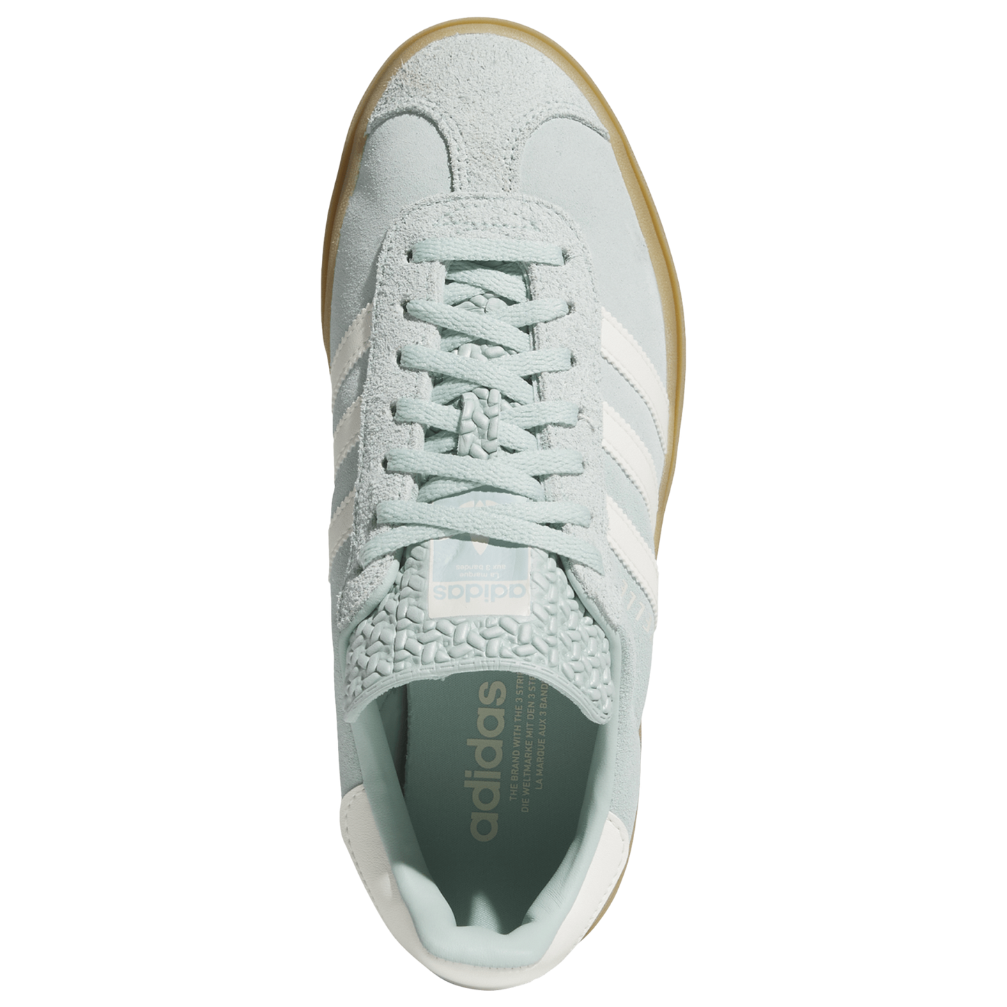 [JS3902] Womens adidas Gazelle Bold ‘Ash Green'