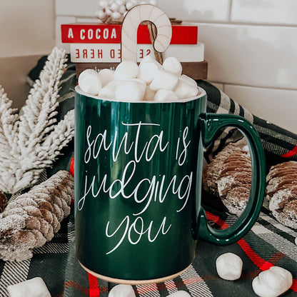 Santa's Judging You by Gia Roma