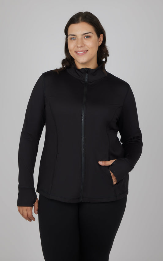 Plus Full Zip Jacket