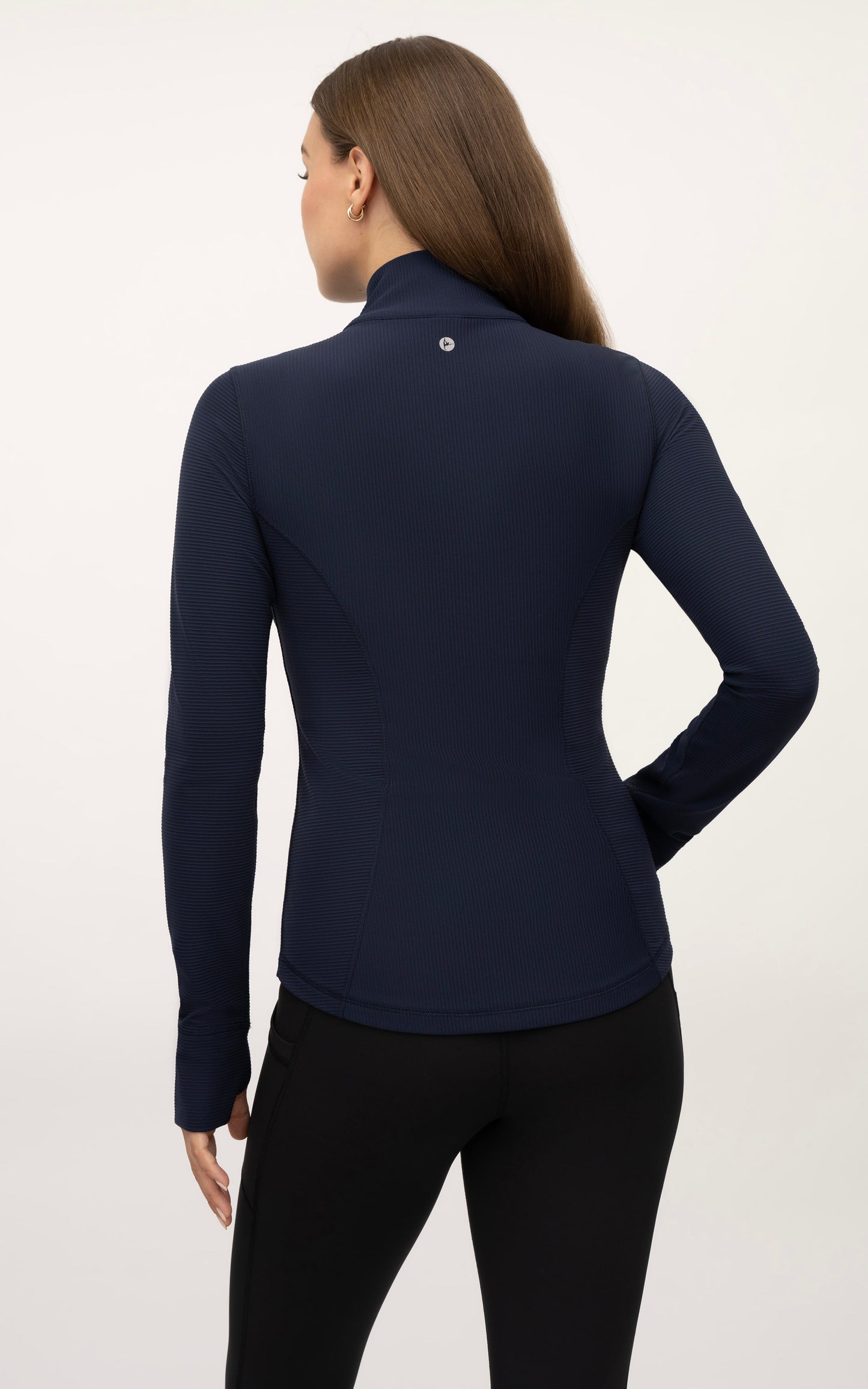 Interlink Ribbed Princess Seam Performance Jacket - Our Earthy Story