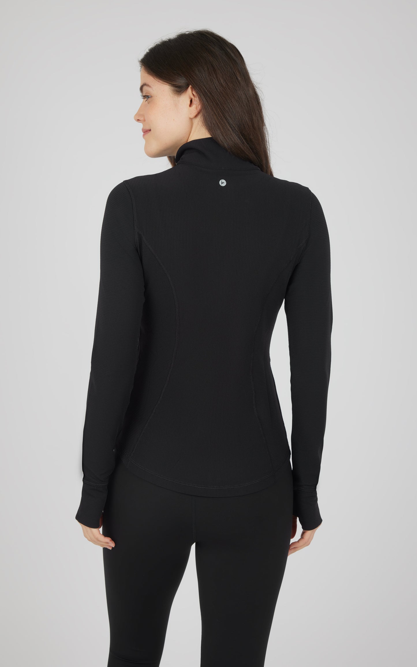 Interlink Ribbed Princess Seam Performance Jacket - Our Earthy Story