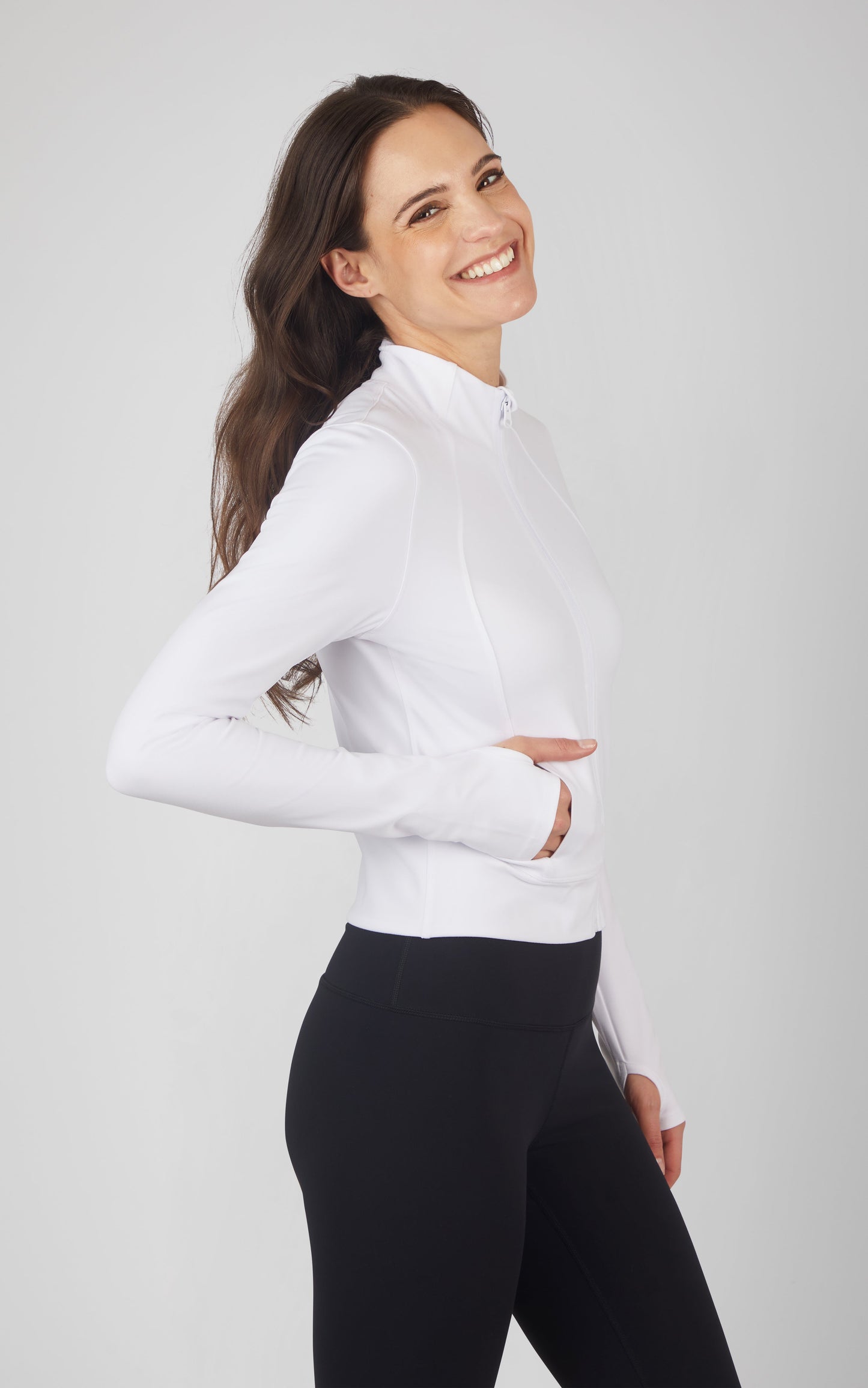 Lux Crosstrain Everyday Full Zip Jacket - Our Linen Story