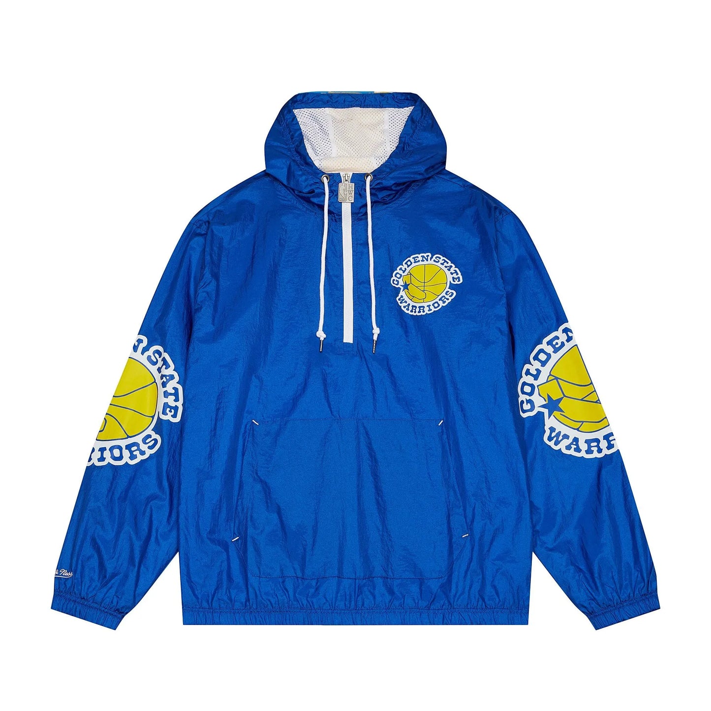 Men's Mitchell & Ness Team Og 2.0 Anorak Windbreaker Warriors