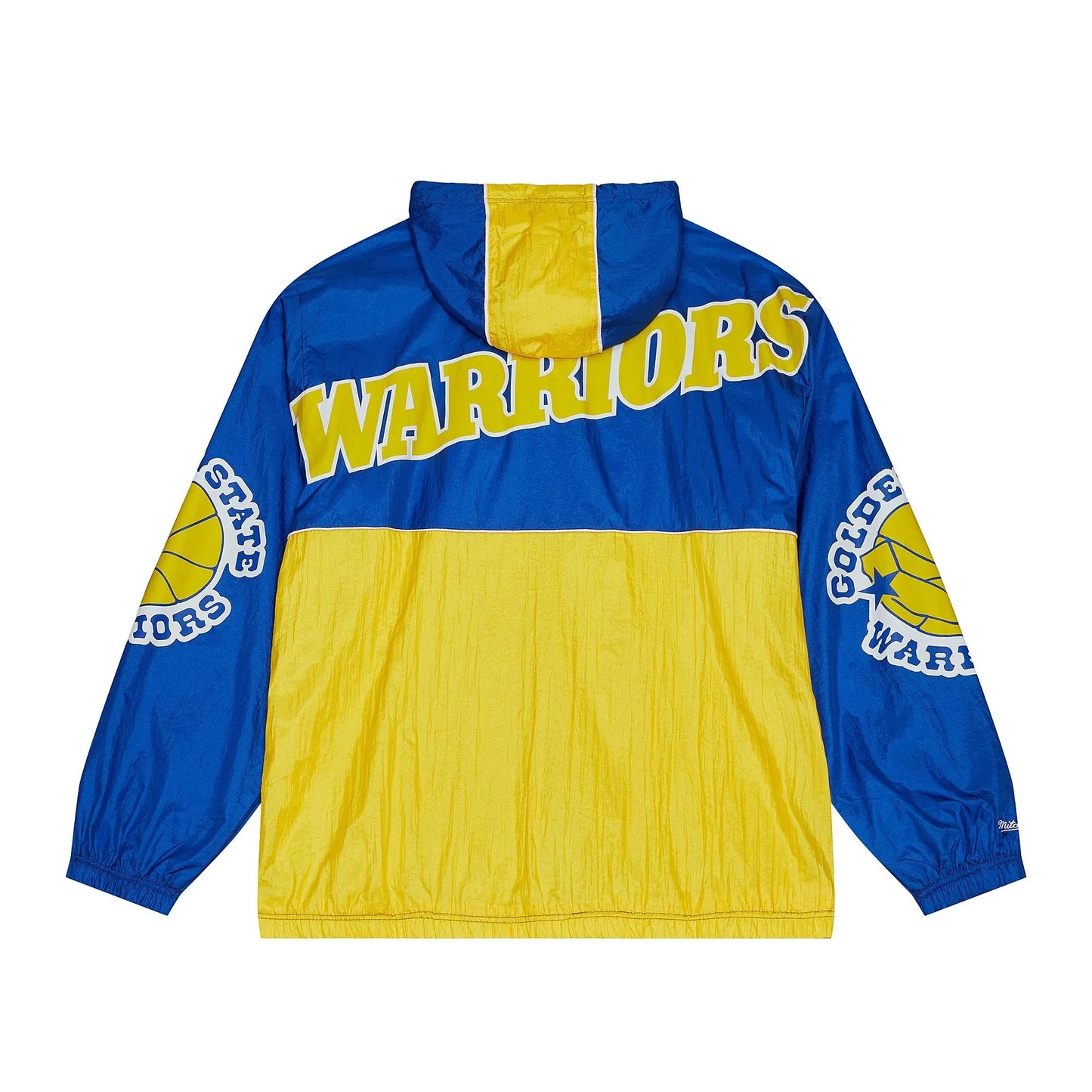 Mitchell & Ness Men's Team Og 2.0 Anorak Windbreaker Warriors Windbreakers