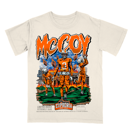 Jermod McCoy Limited Edition NFL Player Graphic T-Shirt