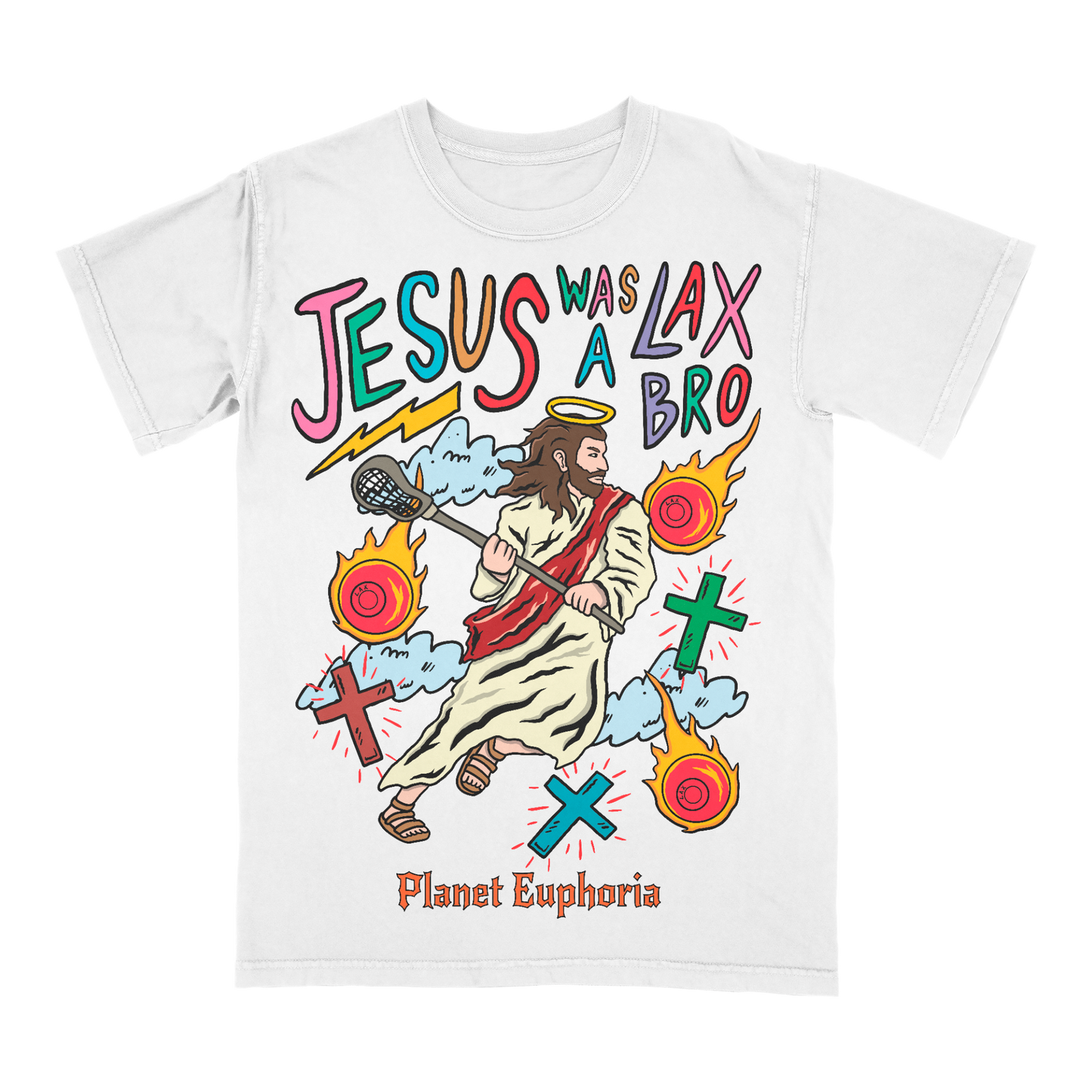 Jesus Lax Limited Edition Christian Graphic T-Shirt