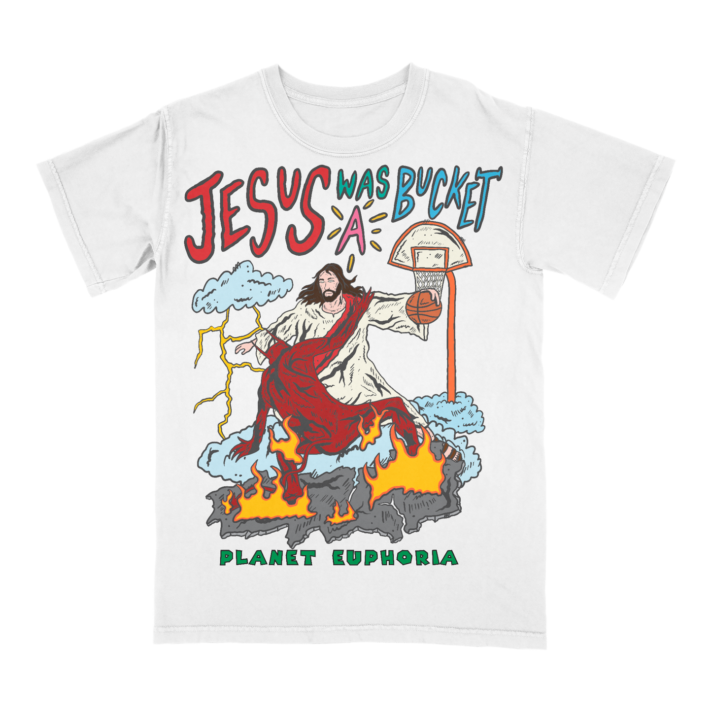 Jesus Limited Edition Christian Basketball Graphic T-Shirt