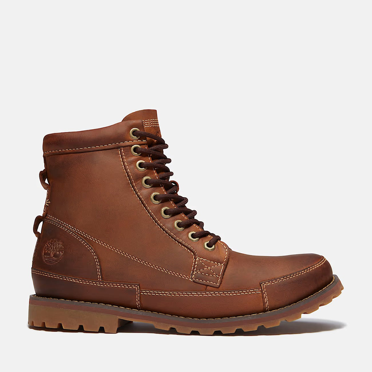 Timberland Earthkeepers 6-Inch Original Men's Boots — Red Brown Nubuck