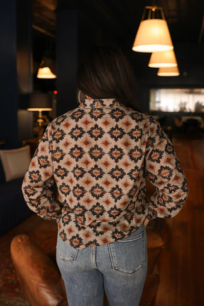 Layerz Clothing | Jordan Top-Aztec