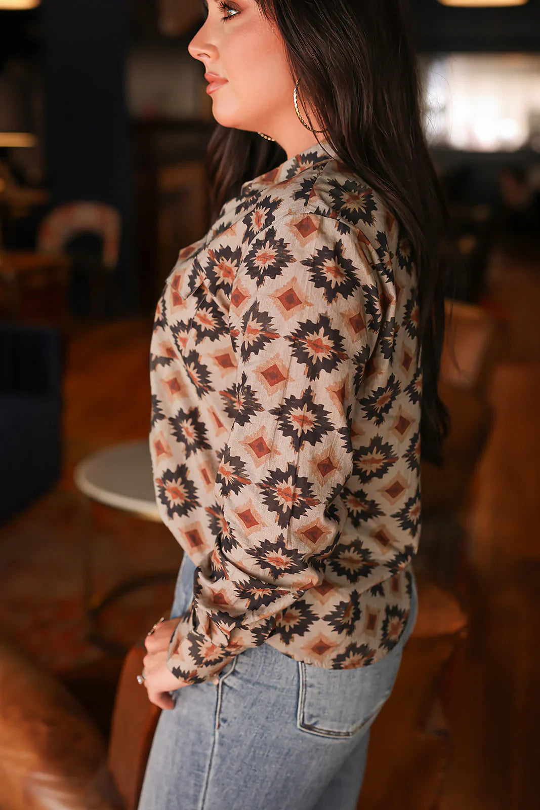 Layerz Clothing | Jordan Top-Aztec