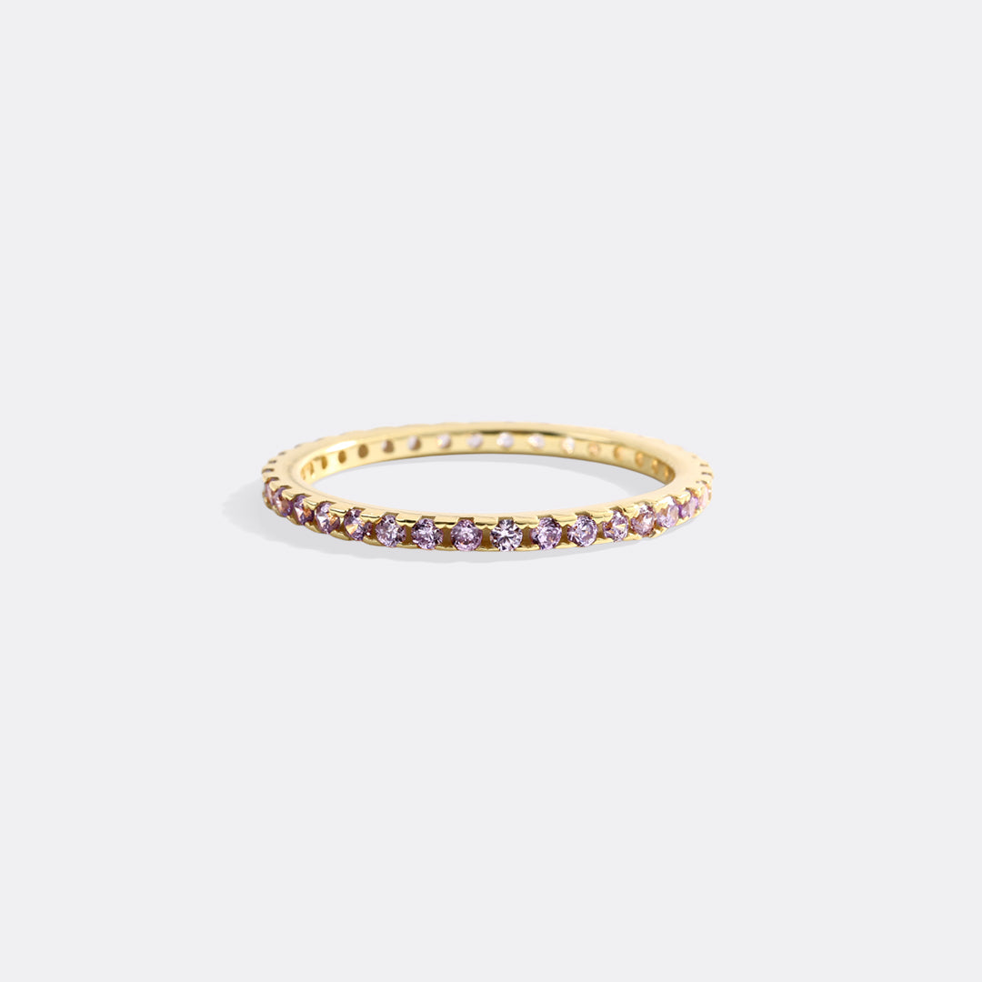 Mint & Lily June Birthstone Eternity Stacking Ring