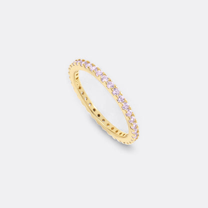 Mint & Lily June Birthstone Eternity Stacking Ring