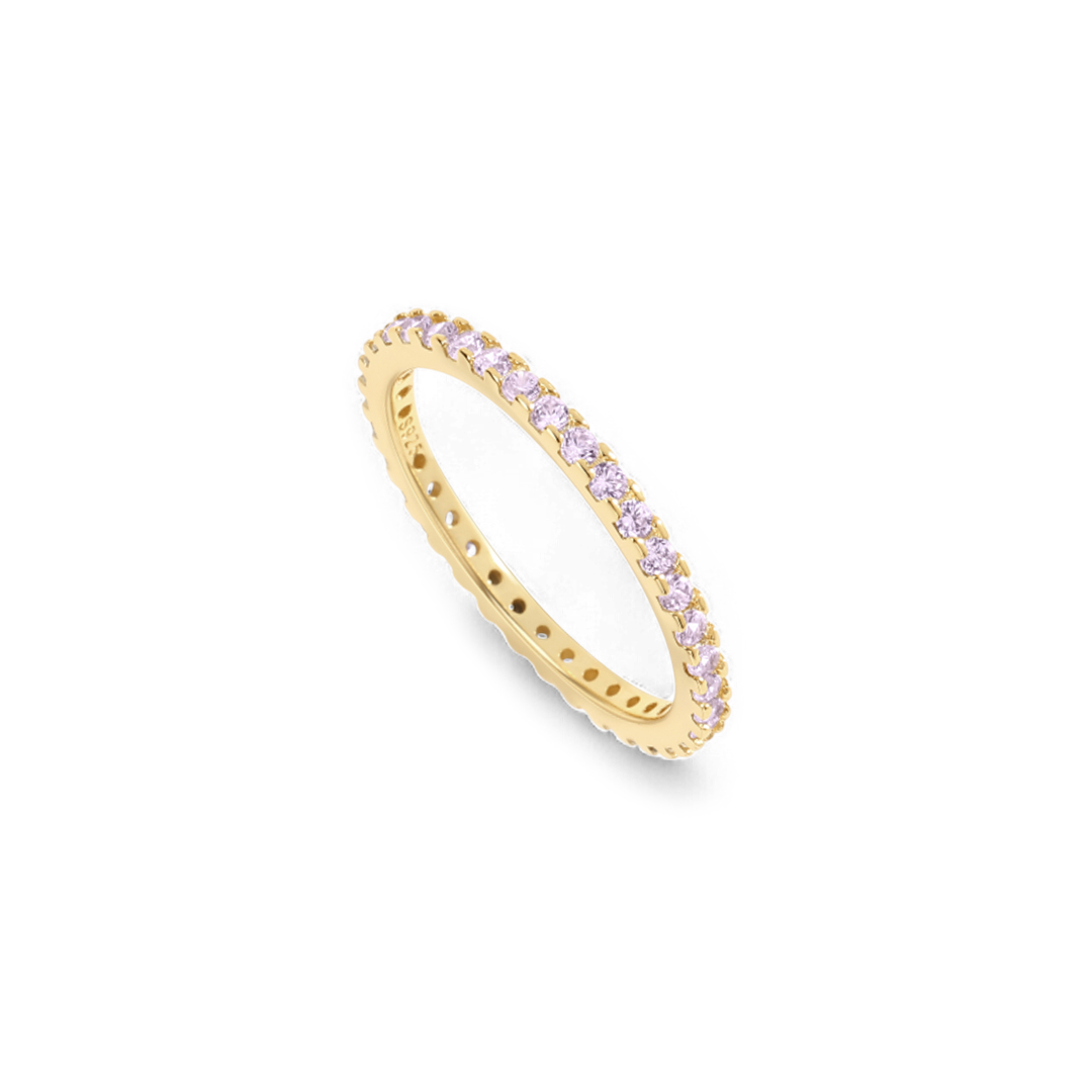 Mint & Lily June Birthstone Eternity Stacking Ring