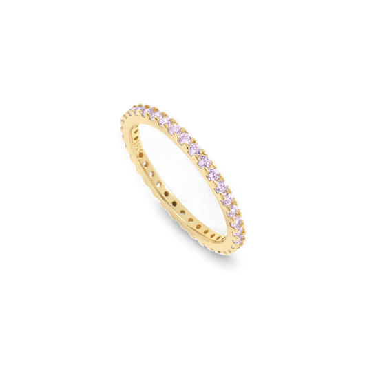 Mint & Lily June Birthstone Eternity Stacking Ring
