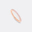 18k Rose Gold over Sterling Silver
