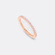18k Rose Gold over Sterling Silver