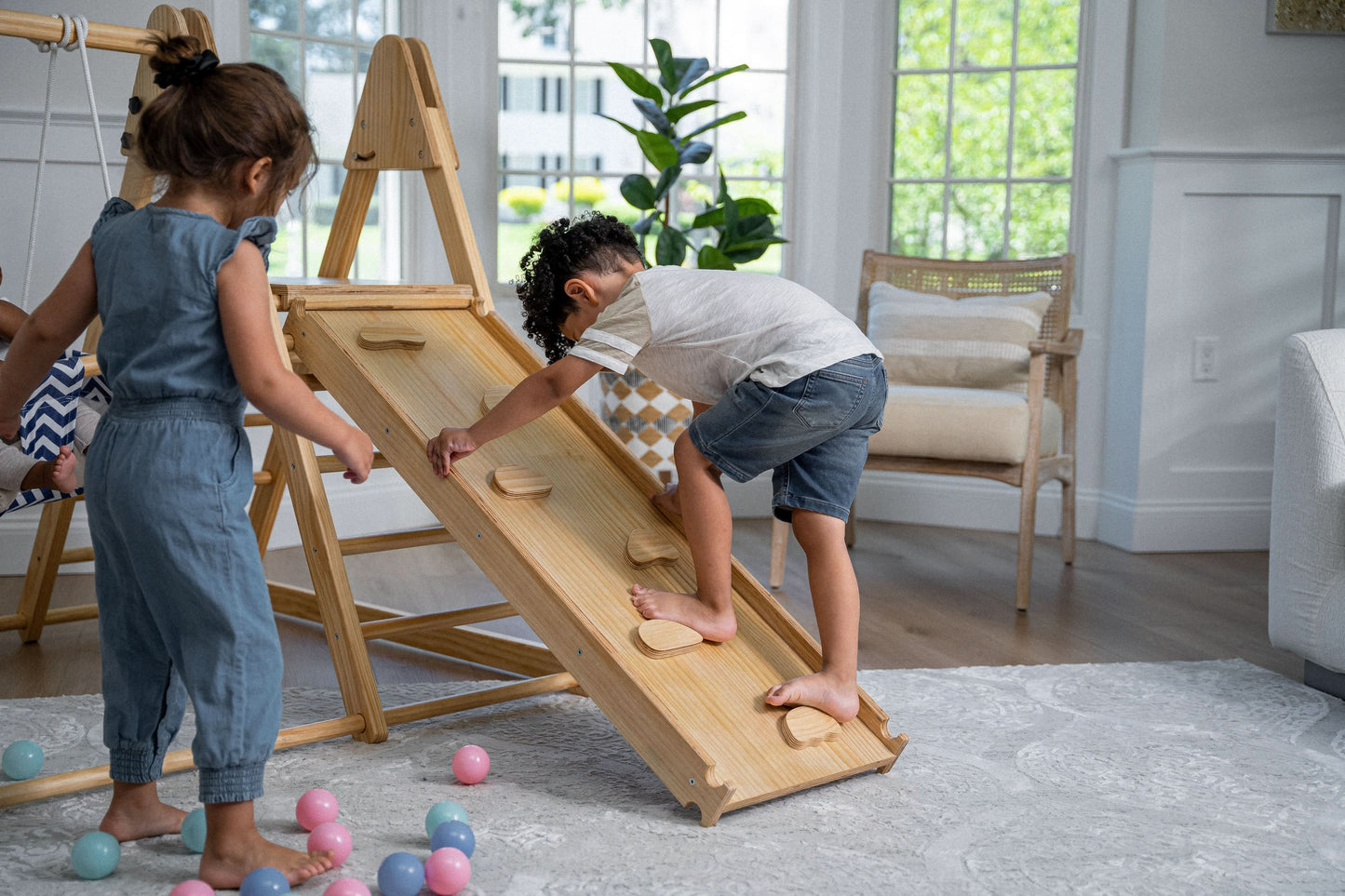 Juniper | Toddler Climber & Swing | Foldable