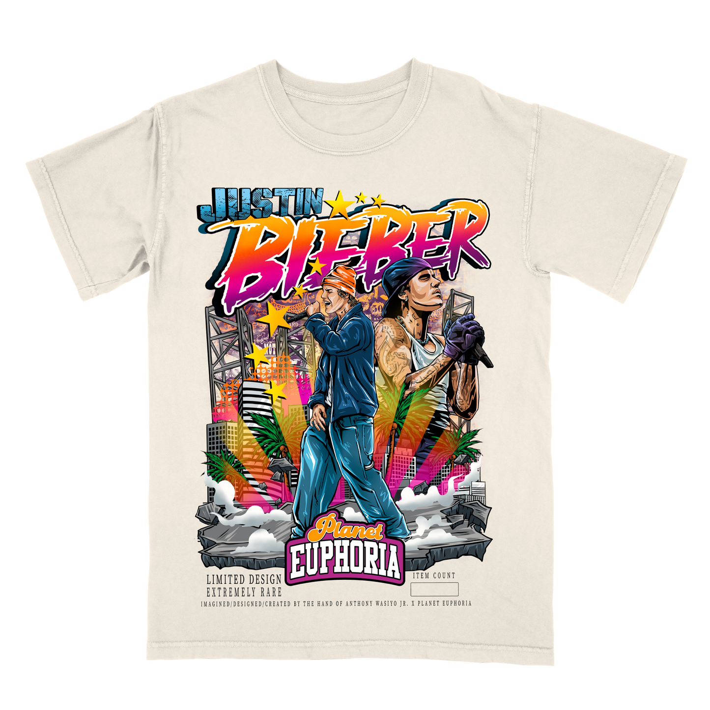 Justin Bieber Limited Edition Graphic T-Shirt