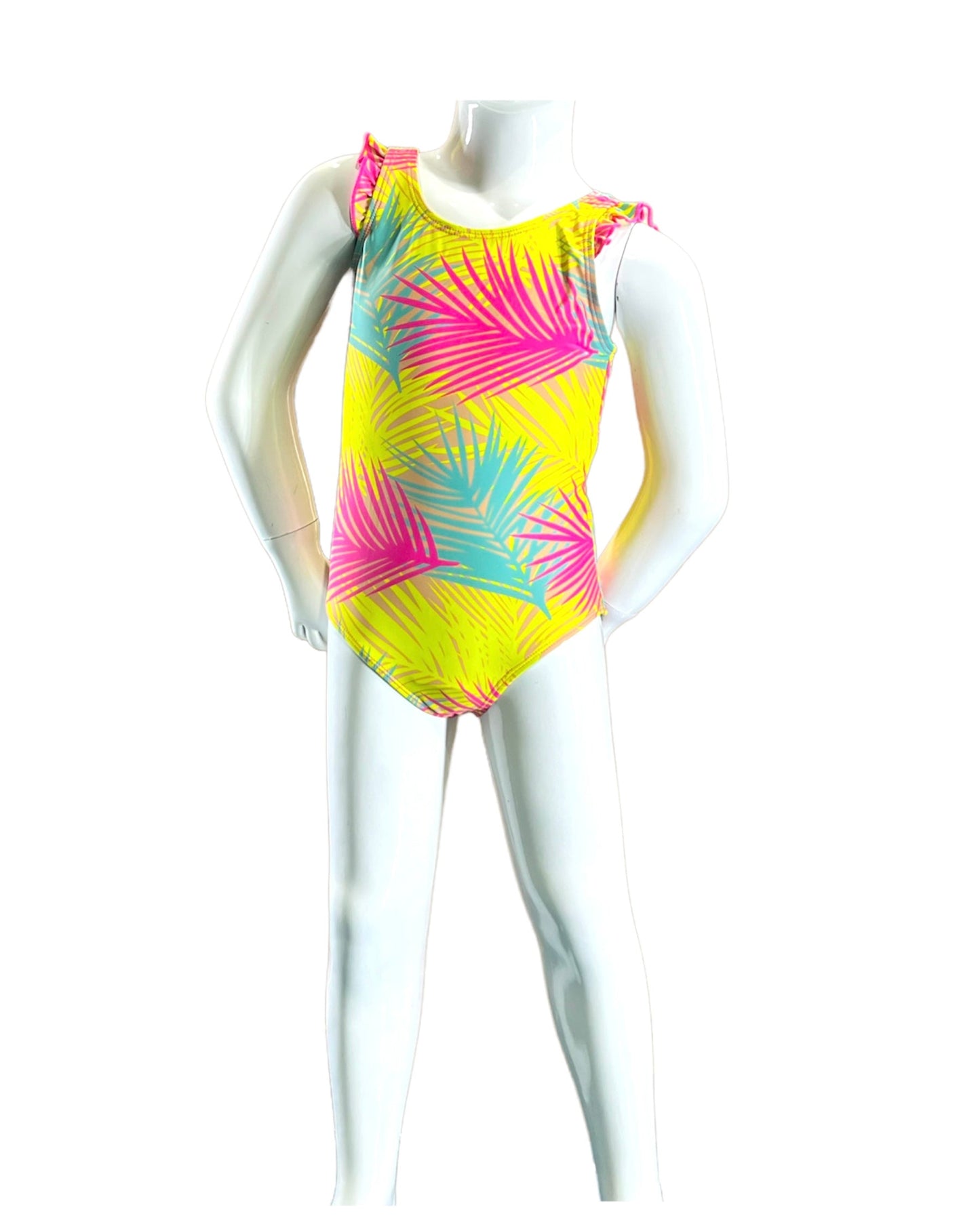 Marina West K4708 One Piece Swimsuit (Multi Palms)