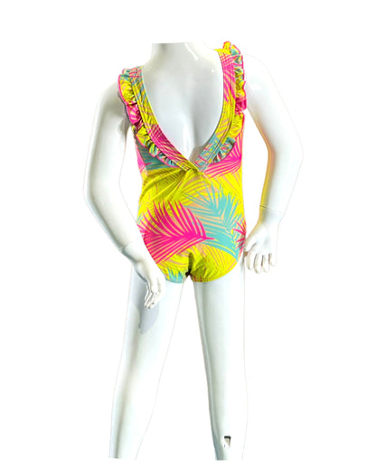 Marina West K4708 One Piece Swimsuit (Multi Palms)