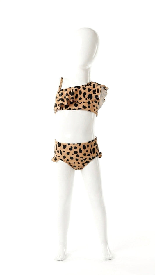 Marina West K4711 Kids Bikini Set (Leopard)